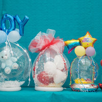 unterschiedliche kreative Ballon-Geschenke für Geburt, Kindergeburtstag und Hochzeit