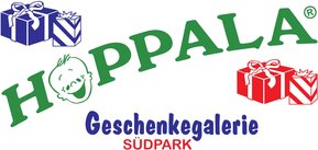 Logo der Geschenkegalerie Hoppala